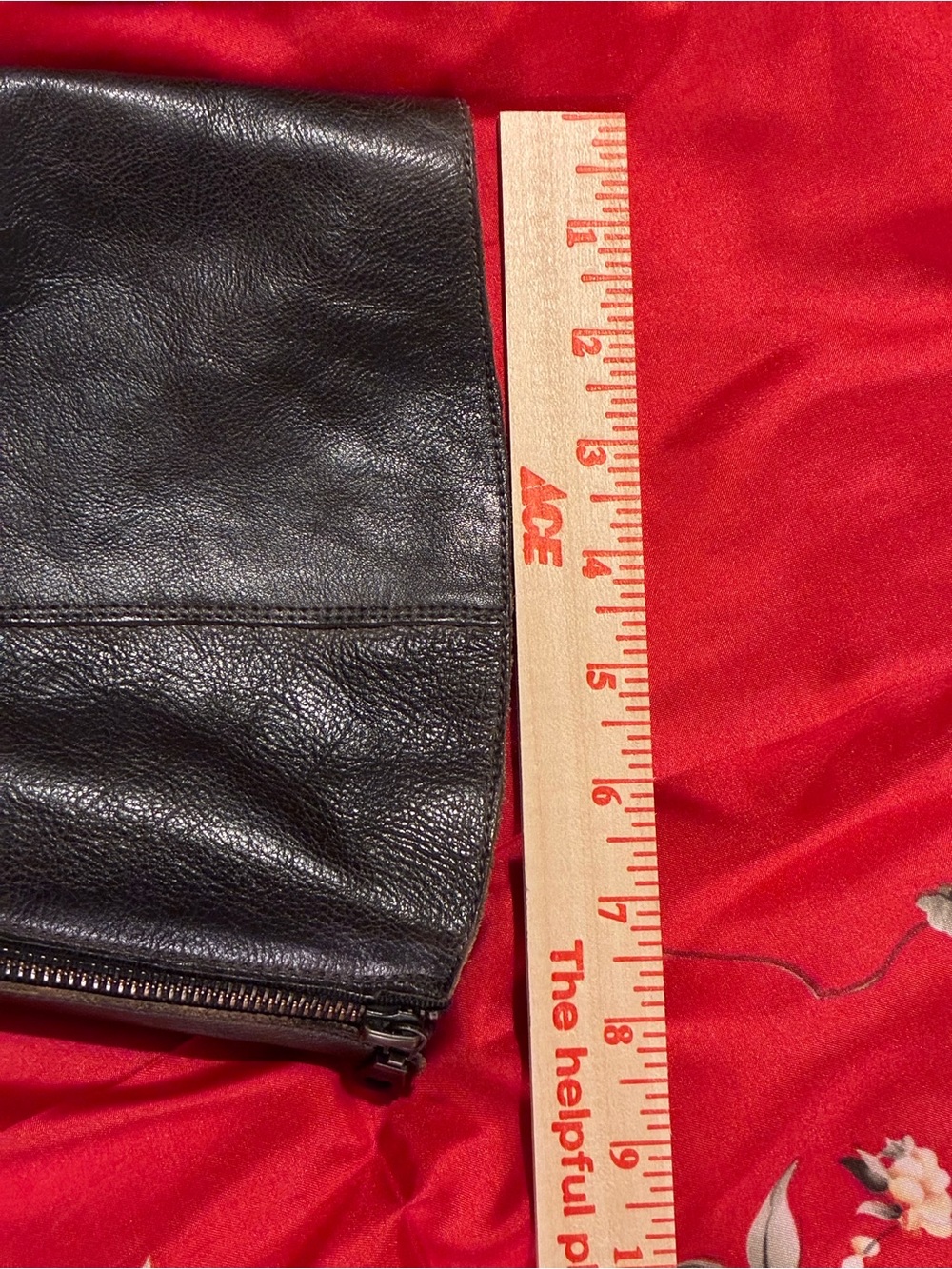 WIDE CALF**RARE** Genuine Leather Bed Stu Knee High Grunge Moto Boots - Picture 11 of 13
